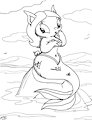 Pan- Mermaid job! by PandaMouse