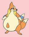 Fat Floatzel by zebstrika