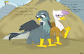 Gabby really is good at everything! by DraconequusDraws