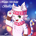Happy Birthday Bellz [Art Gift] by FireEagle2015