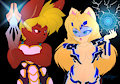 COMMISSION - Trust VS Leona [Flats no BG] 2 of 6