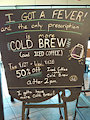 New work signage