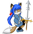 Adam Valkyria the Lynx-Fox by Rayfox