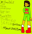 christmatale AU frisk by isidoragames25