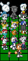 Monsterville Characters F-J