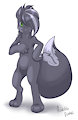 Commission: Midkiffskunk Pawny by AnkokuFlare