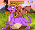 Spyro: Eat the Dragonfly by ConmanWolf