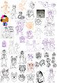 Galaxy Note Sketch Dump!