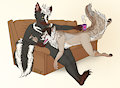 Couch Cuddles by AliusCorsac
