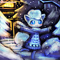 (Speed Paint) Alolan Vulpix by lumineko