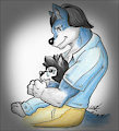 Dad Wolf by jabupeach