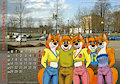 Fox Calendar 2016 - November
