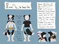 Happy Campers character sheet - Russel by ChocolateKitsune