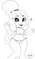 Bikini Isabelle by TenshiGarden
