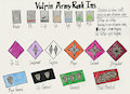 Vulrin Army Rank Insignia