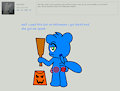 Ask Ben Halloween #2 spank (backfired)