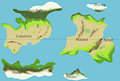 Jelana Map The Jebra Homeworld