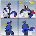 Snuggles Both Ways by Domafox
