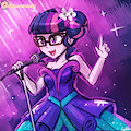 (Speed Paint) Sci Twi Rocks! by lumineko