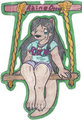 Raine Otter Badge by pjskunk