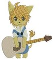 Mellow and his Guitar  by karlbane