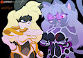 COMMISSION - Ruby vs Felicia [Flats no BG] 3 of 6
