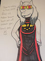 Inktober: Underfell Toriel