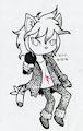 INKTOBER: Myumon Nagito Komaeda