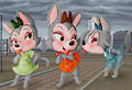 Three Little Wolves by mousetache