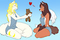 Comm - Valesti and Prysmyr by StrawberryCucumber