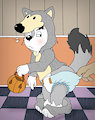 "The big(little) bad wolf!" by nelson88