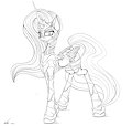 Weekly Sketches (Week #10): Promotion - Petals #2 (Warrior) by Nekome