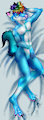 Dakimakura Commission (front) SFW by FoxyenaArts