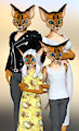 Caracals family