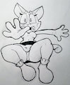 Inktoberfest 2016 #13 - scared by fourball