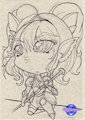 Inked Chibi Star Guardian Poppy