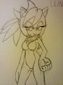 Luna the Tenrec SKETCH close up 1