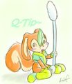 Russet's Q-tip