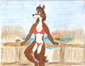 Day at the Beach by chocolatevixen