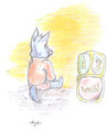 waiting for me by BluewolfR