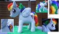 Rainbow Dash Plush by KitsuneGemma