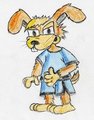 Bunny in Football Kit