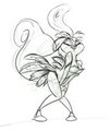 Slappy Pinup Sketch 1