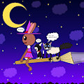 Amy The Little Bunny Witch