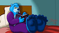A little light reading before bedtime