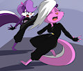 Commission: Fifi kicks it