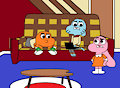 Anais asks Gumball and Darwin about the WIFI by HTFBlueFan