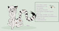 Liana sitting by LehugglePuff
