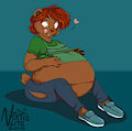 Ben's Belly - by Noctis by KlinKitty