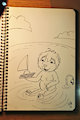 A little boat- Inktober2016